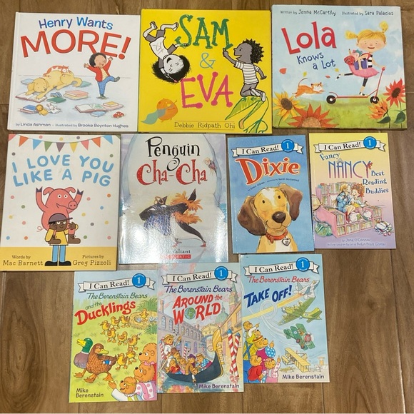10 Assorted Children’s Books Pre-Owned In Very Good Condition - Picture 1 of 9